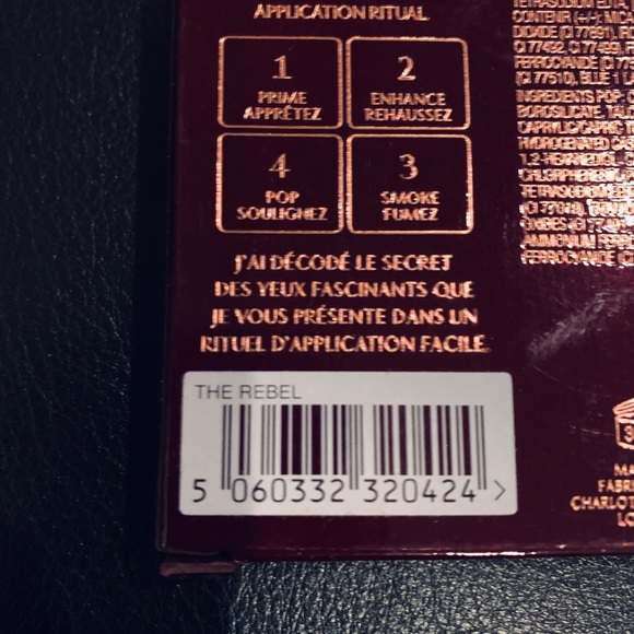 NEW Charlotte Tilbury Luxury Eyeshadow - The Rebel - Picture 8 of 13